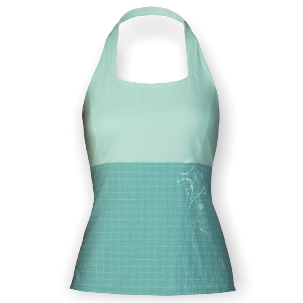 Mountain Hardwear Women's Placement Halter Top Tank in Caribbean Dream | M